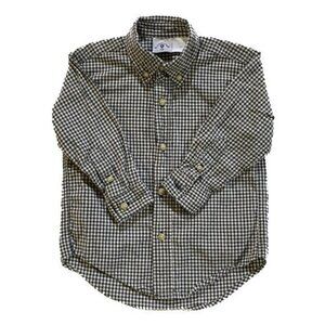 Kite Strings | Black Checkered Long Sleeve…